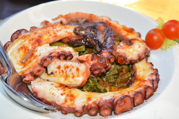 Pulpo Braseado