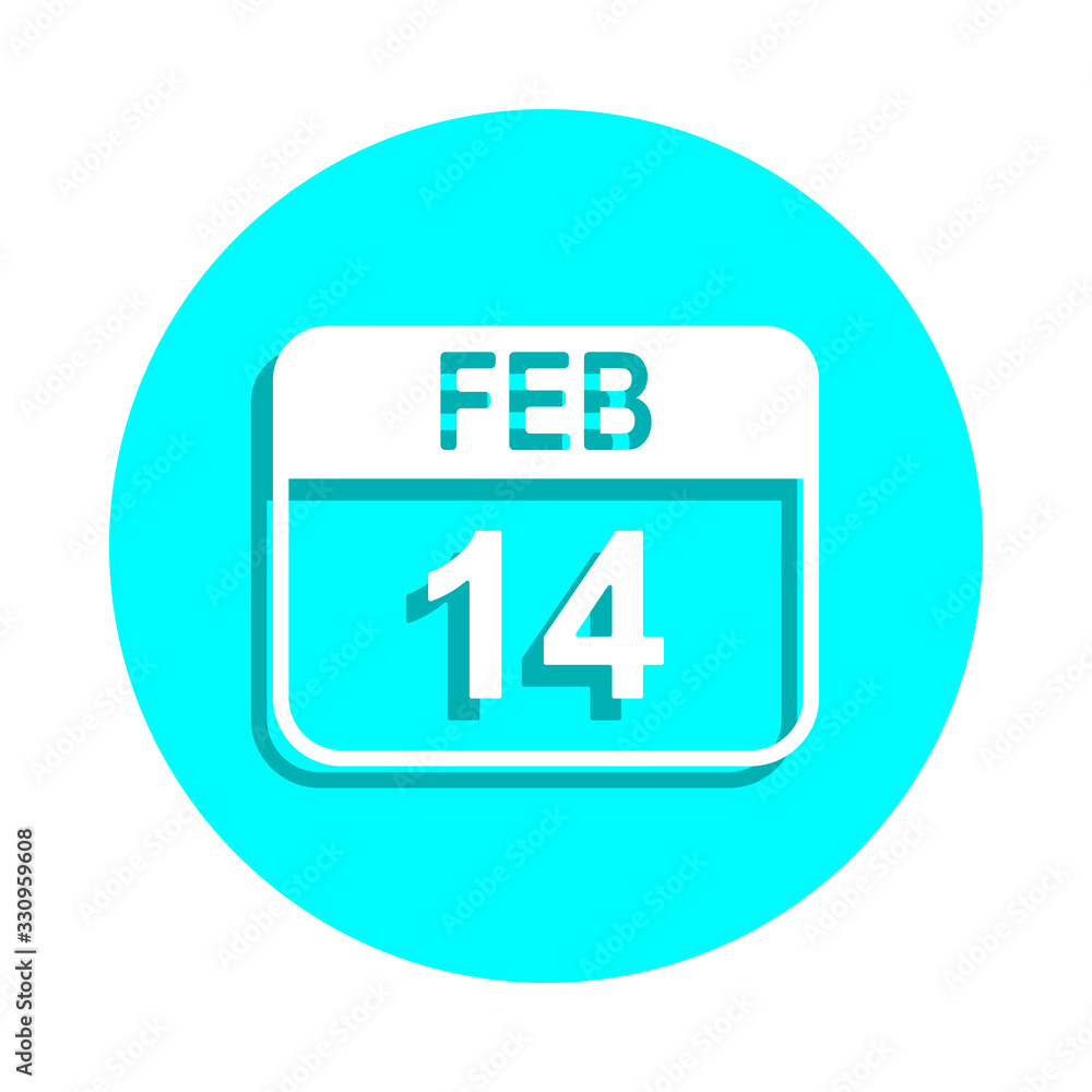 Poster the calendar badge icon. simple glyph, flat vector of web icons for ui and ux, website or mobile app