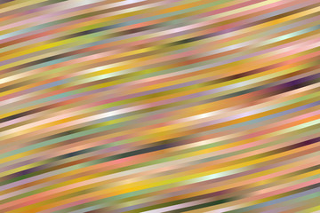 Orange, yellow, green and grey stripes and lines abstract vector background. Simple pattern.