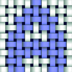 A letter rectangle pattern design vector