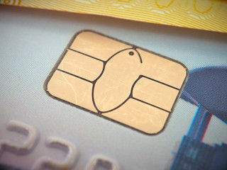 Bank card of the payment system 