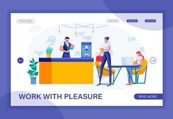 Working with Pleasure at Ease in Coworking Space