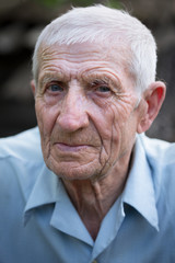 portrait senior man