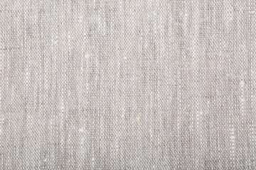 Texture of gray linen flax natural fabric