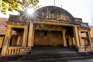 The historic Prison of Con Dao in Vietnam