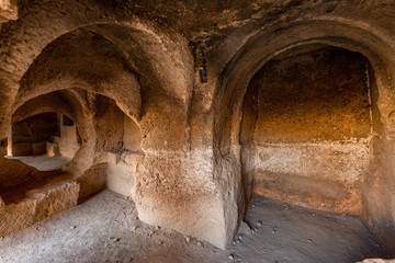 Artuklu, Mardin / Turkey June 10, 2018. Dara ( Anastasiopolis ) Ancient City , Mardin 