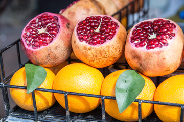 fresh fruits, vitamins on the market