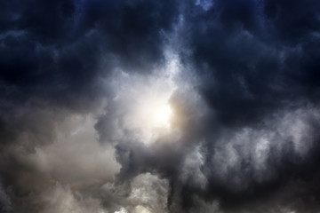 Cloudscape with a Light