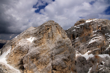 Monte Cristallo, via ferrata Ivano Dibona, Dolomites, Italy