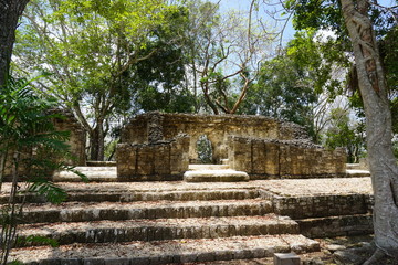 Maya Tempel in Mexiko 