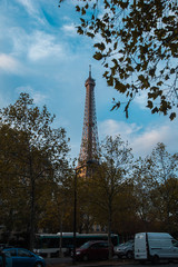 Fototapeta na wymiar Paris in Autumn 