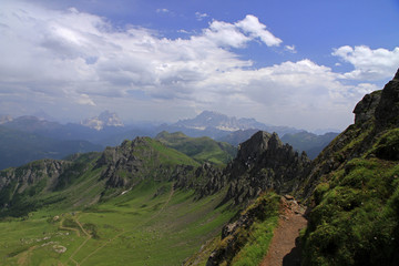 Padon group, Dolomites, northern Italy