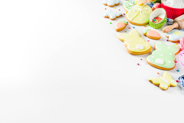 Sweet Easter baking background