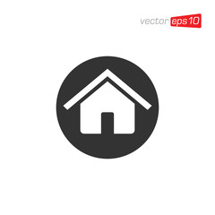 Home or House Icon Design Vector