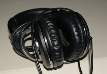 headphones isolated on white background