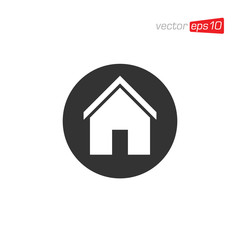 Home or House Icon Design Vector