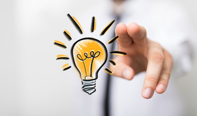 Concept for business strength and success.