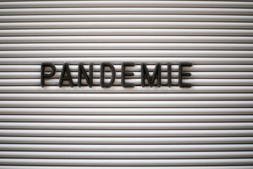 Pandemie - obrazy, fototapety, plakaty
