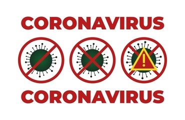 Illustrations concept coronavirus COVID-19. virus wuhan from china. Vector illustrate.
