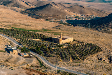 Artuklu, Mardin / Turkey June 10, 2018. Mor Mihail Church ( Mihayel Kilisesi ) and Burc Monastery in Mardin.  © enderbayindir