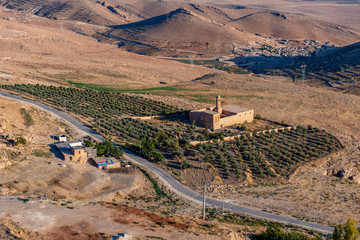 Artuklu, Mardin / Turkey June 10, 2018. Mor Mihail Church ( Mihayel Kilisesi ) and Burc Monastery...