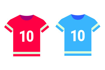  Illustration Vector of equipment and sporting goods flat design Perfect for T Shirt design,logo,sticker