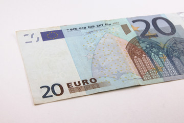 Euro currency money, euro money banknotes, cash money, euro bills. 