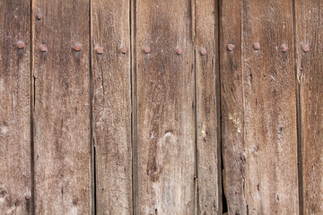 Fototapeta premium Detail of a wooden fence