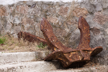 Old rusty anchor © kocetoiliev