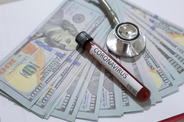 Health insurance caocept, Life insurance,Coronavirus,