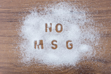 Monosodium glutamate (MSG ), ingredients with words 