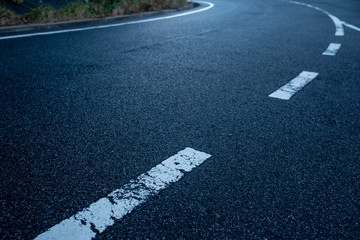 Fototapeta premium アスファルト道路