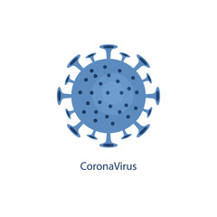 Sign corona virus, pandemic medical concept, vector illustration..