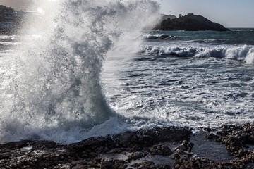 Tempête en Bretagne