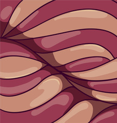 Abstract colorfull wavy background of crossing lines 