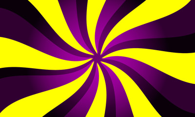 Color Swirling radial vortex vector background