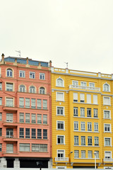 Fototapeta na wymiar house building in Ferrol. Galicia, Spain, Europe. 
