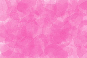 Fototapeta premium Pink watercolor abstraction on a whole piece of paper. Fog, smoke, cloud, texture. Place for text.