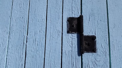 Old Wooden Walls And Warm Sunlight In Europe
