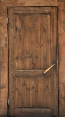 No drill roller blinds Old door old wooden door