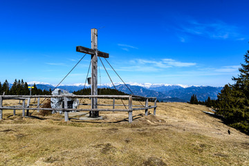 Naklejka premium summit cross on 