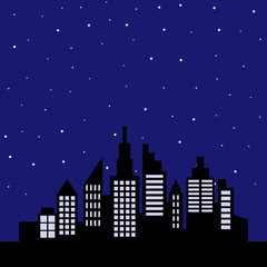 Fototapeta premium city at night