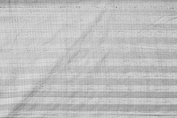 White plastic canvas