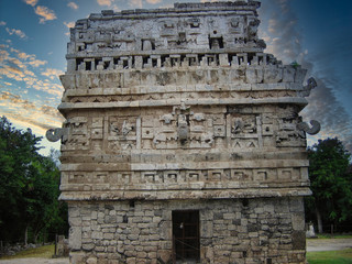 Site historique d'Uxmal au Mexique