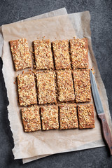 Buckwheat cookies with almonds