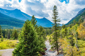 mountain landscape in red rock canyon