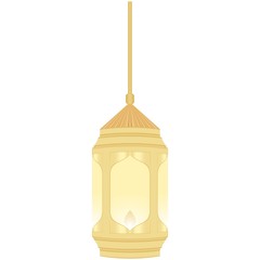 Ramadan Lantern Design in Set for Creative Concept of  Islamic Celebration.