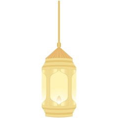 Ramadan Lantern Design in Set for Creative Concept of  Islamic Celebration.