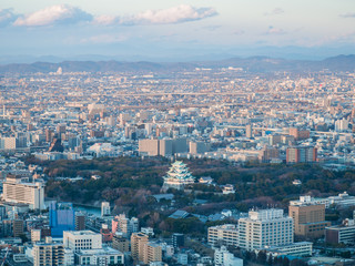 Beautiful view of Inuyama Castle, a Japanese style castle is landmark of city Inuyama, Japan.