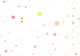 vector abstract background with colorful circles